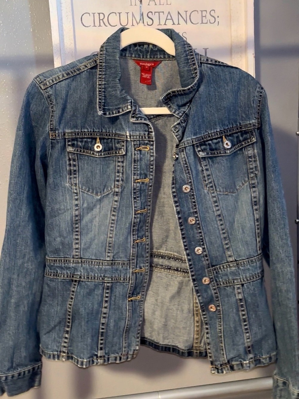 Sundance Light Blue Denim Jacket
